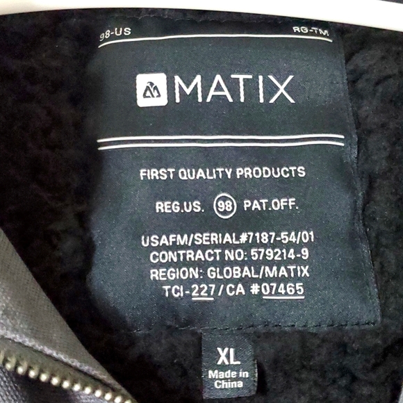 MATIX MEN'S JACKET sz XL - Picture 2 of 4